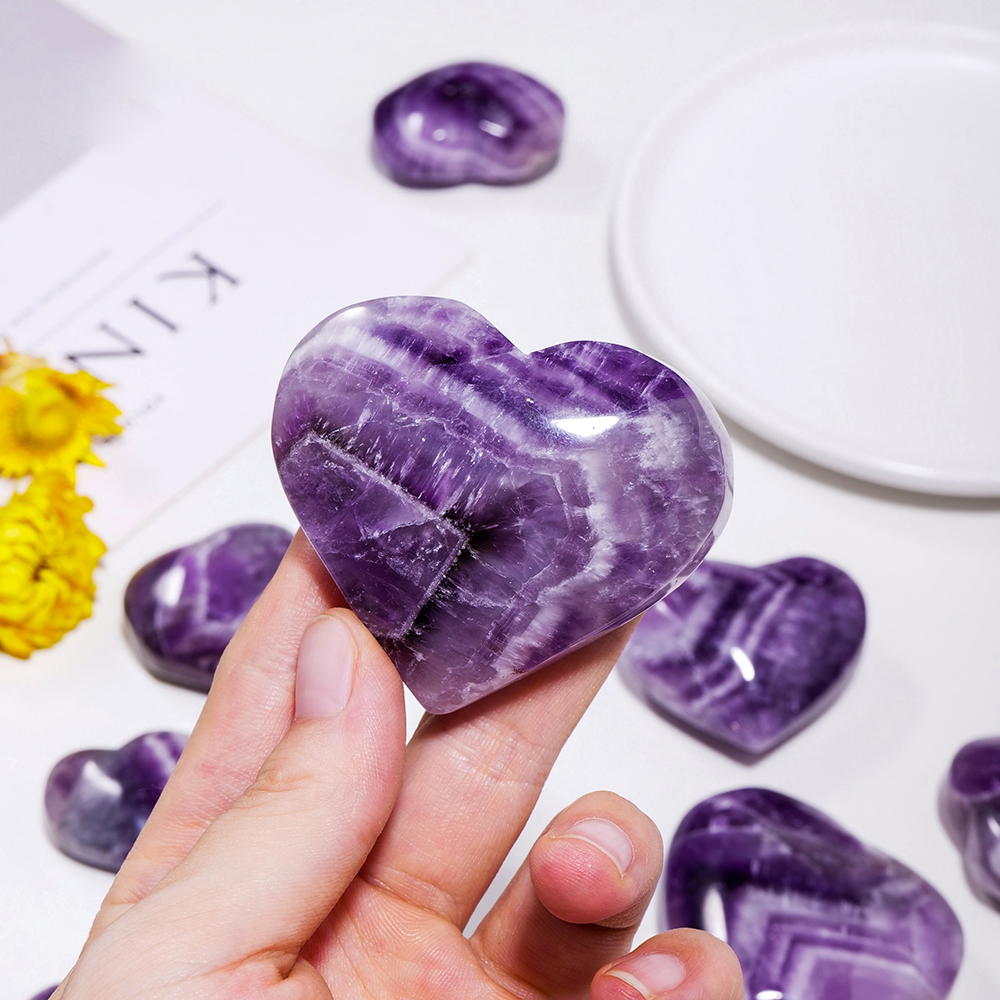 Dream Amethyst Heart