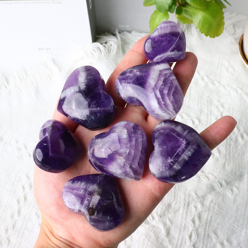 Dream Amethyst Heart