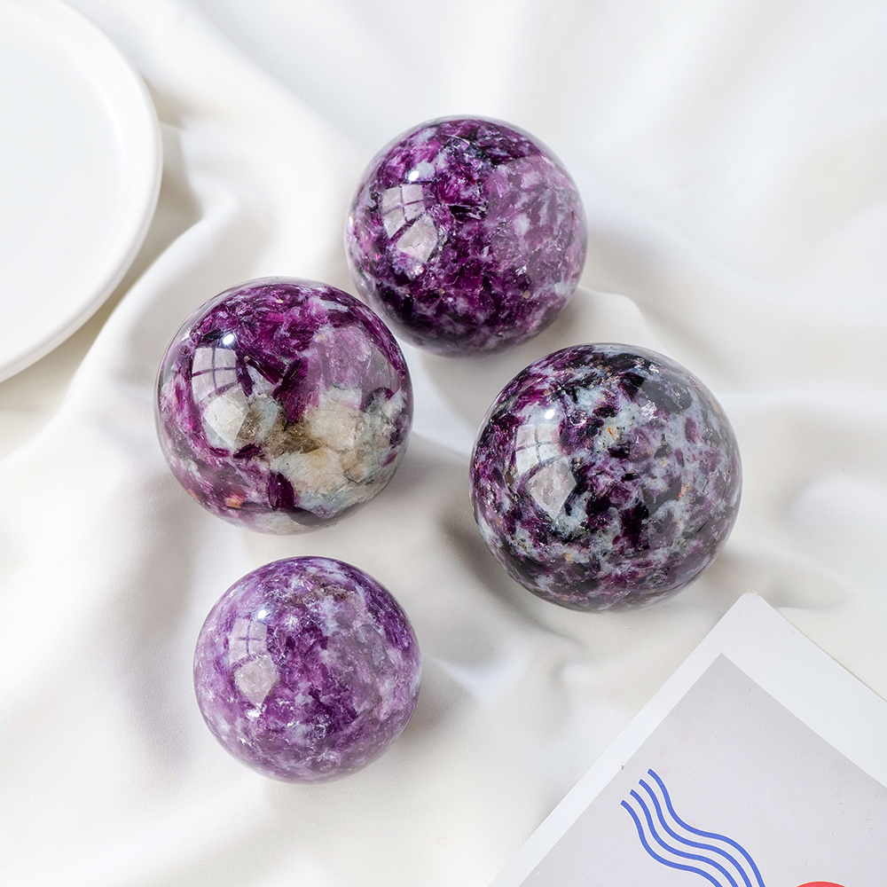 Lepidolite Sphere