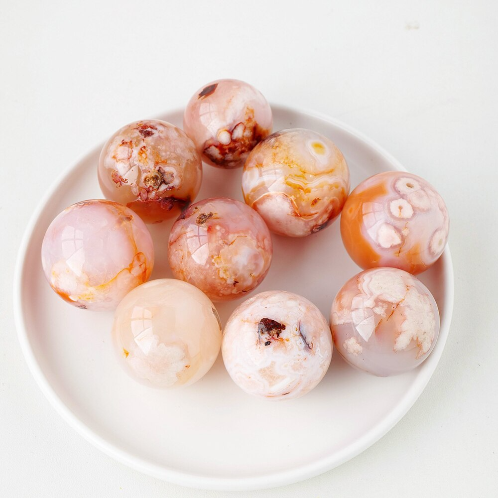 Cherry Agate Sphere