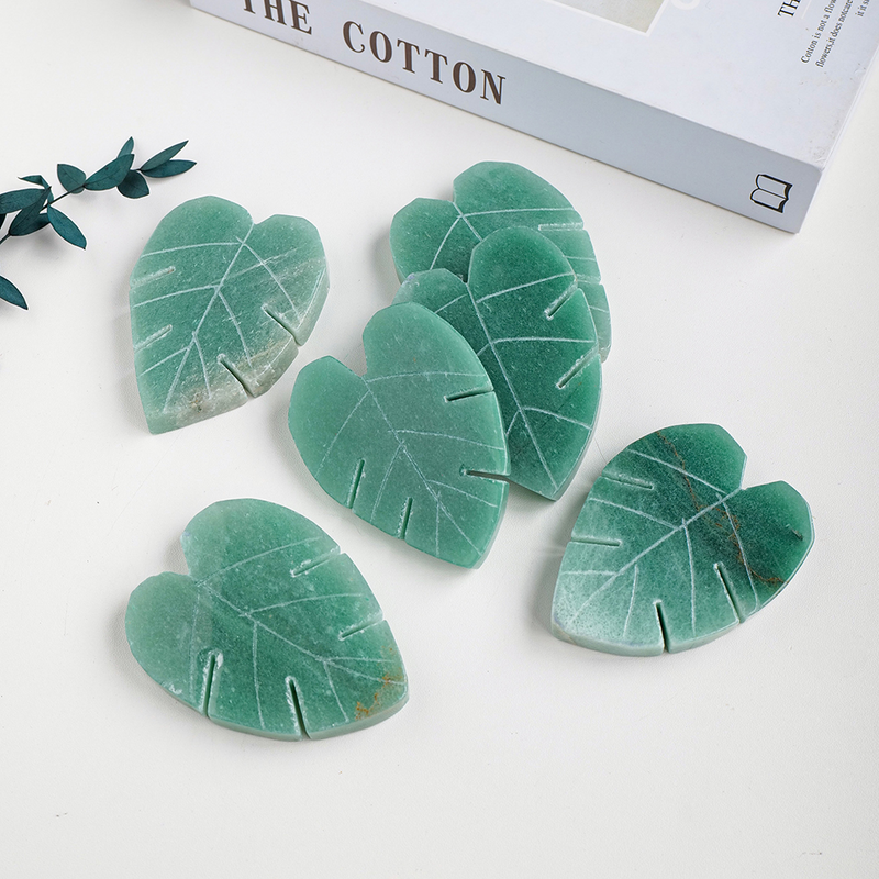 Aventurine Leaf