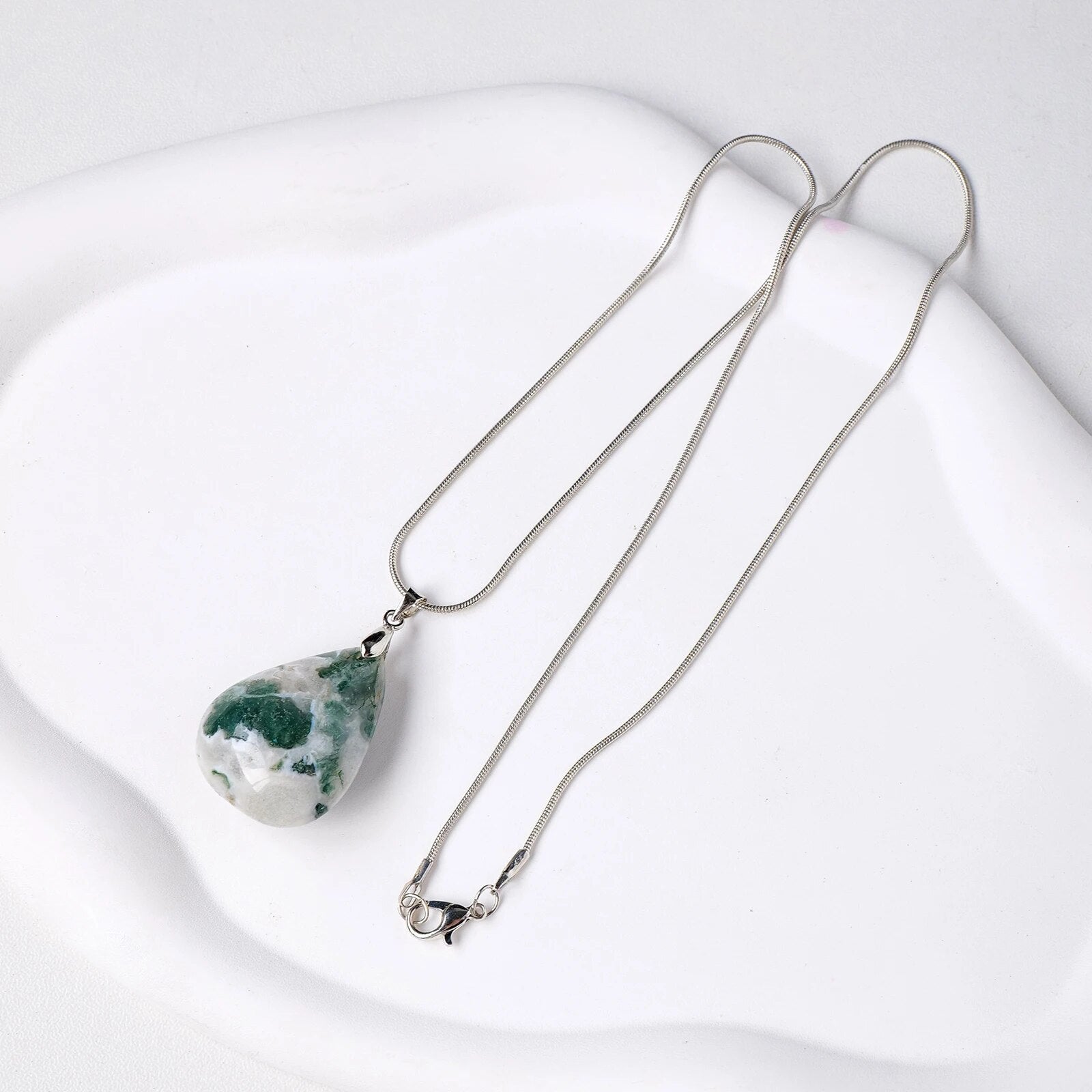 Moss Agate Necklace
