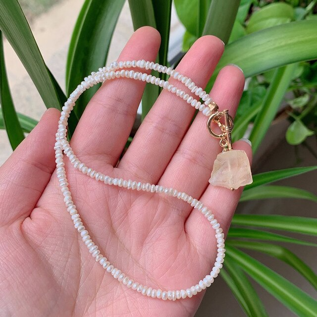 Positivity Pearl Necklace