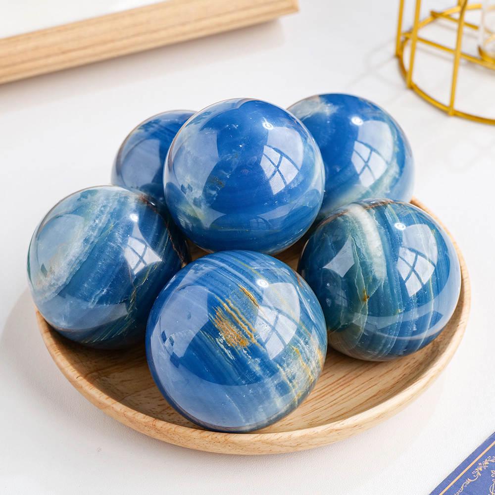 Blue Onyx Sphere