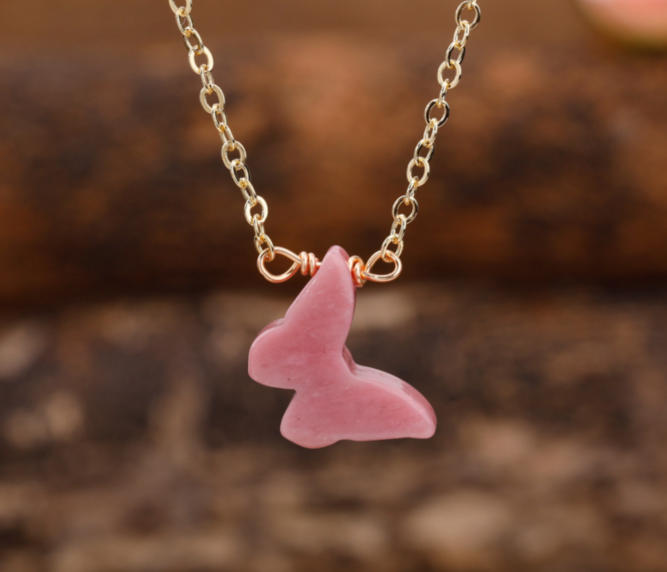 Dainty Butterfly Necklace