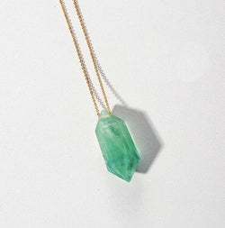 Green Fluorite Necklace