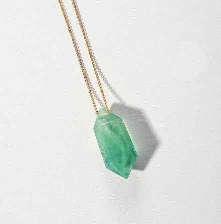 Green Fluorite Necklace