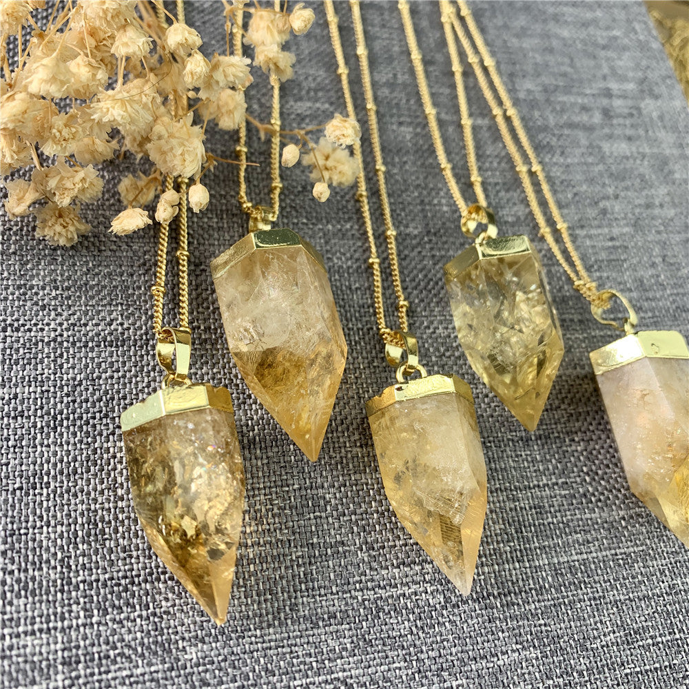 Sunshine Citrine Necklace