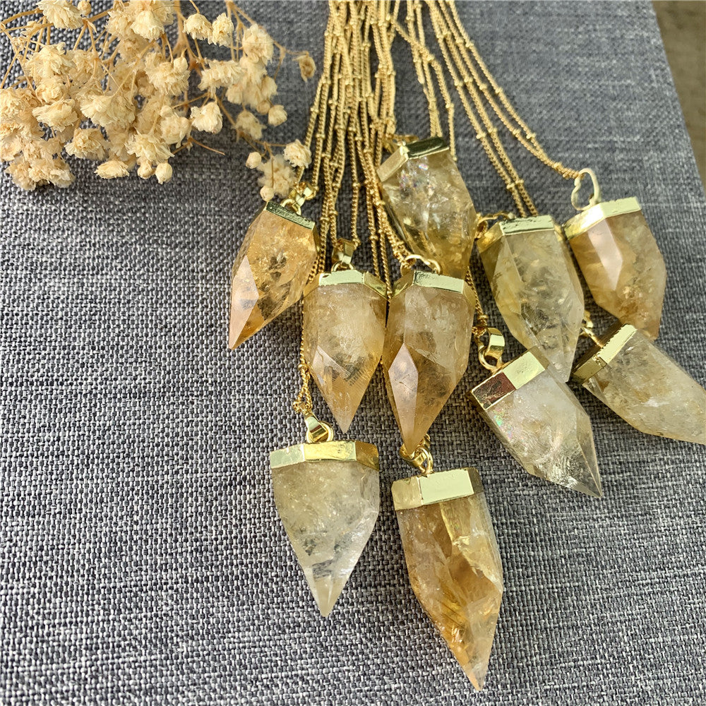 Sunshine Citrine Necklace